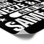 Poster Funny 60th Birthday With Age Comes New Skills Humo (Coin)