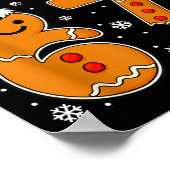 Poster Funny 67 Christmas Oh Snap Gingerbread Man 6 7 Mem (Coin)