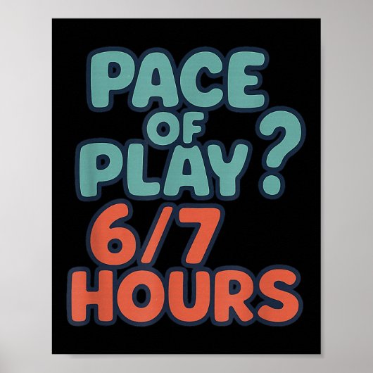 Poster Funny 67 Golf Sayings 67 Six Seven 6 7 Meme Custom (Devant)