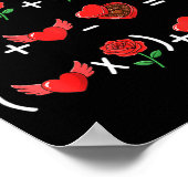 Poster Funny 67 Math Teacher Valentine Math Teacher Women (Coin)