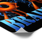 Poster Funny 67 Meme Italian Brainrot Tung Tung Sahur Six (Coin)