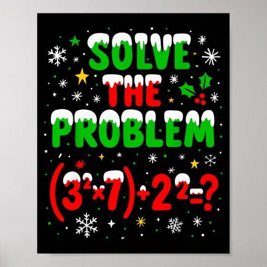 Poster Funny 67 Meme Pemdas Elementary Math Teacher 6 7 C (Devant)