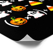 Poster Funny 67 Meme Pumpkin Ghost Math Teacher Halloween (Coin)