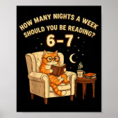 Poster Funny 67 Meme Reading School Librarian Teacher Bra (Devant)