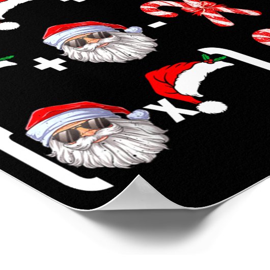 Poster Funny 67 Meme Santa Christmas Tree Math Teacher Xm (Coin)