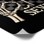 Poster Funny 67 Meme Skeleton Hand 6 7 Halloween Shirts S (Coin)