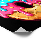 Poster Funny 67 Number 6 Ice Cream Drip Meme Matching Gro (Coin)