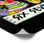 Poster Funny 67th Day Of School, Vibes Funny Six Seven 67 (Coin)