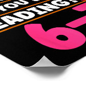 Poster Funny 6 7 Meme Book Lover Teachers Bookish Men Wom (Coin)