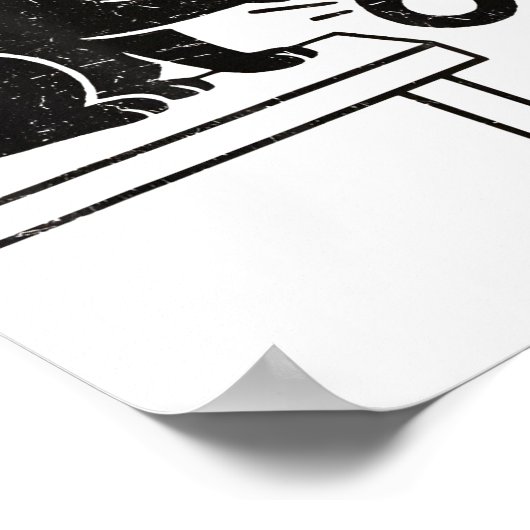 Poster Funny 6 7 Meme Cat Knocking Off 67  (Coin)