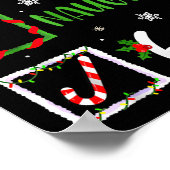 Poster Funny 6-7 Meme Nice Naughty 67 Christmas Brain Rot (Coin)