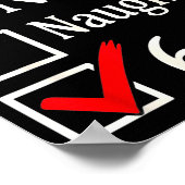 Poster Funny 6-7 Meme Nice Naughty 67 Christmas Brain Rot (Coin)