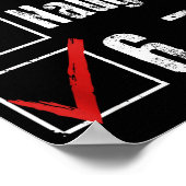 Poster Funny 6-7 Meme Nice Naughty 67 Christmas Brain Rot (Coin)