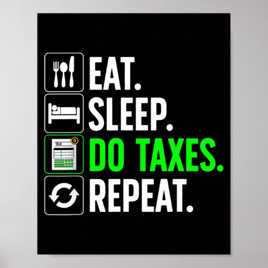 Poster Funny Accounting Art For Men Women Spreadsheets Ac (Devant)