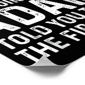 Poster Funny Adam If At First You Don't Succeed Try Doing (Coin)