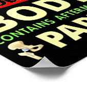 Poster Funny After Hip Surgery Recovery Bionic Hip Replac (Coin)