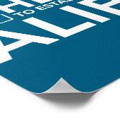 Poster Funny Alibi Party Night Joke Quotes Sarcastic (Coin)