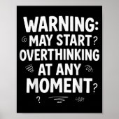 Poster Funny And Sarcastic Design For Deep Thinkers Intro (Devant)