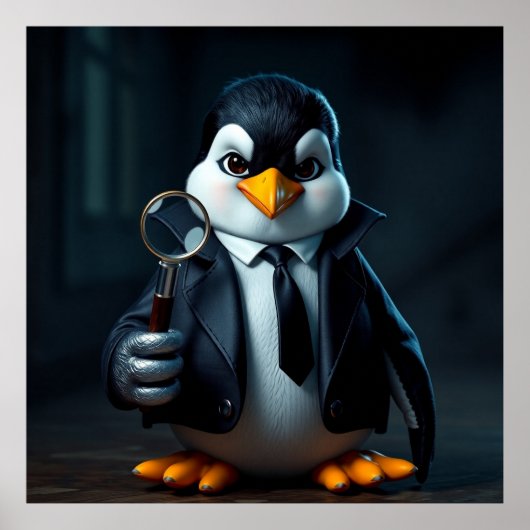 Poster Funny animal art – perfect gift for animal lovers  (Devant)