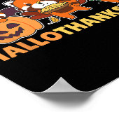 Poster Funny Animals For The Holidays Red Panda Christmas (Coin)