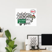 Poster Funny Anti Trudeau (Bureau à domicile)