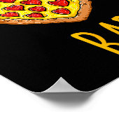 Poster Funny Anti-valentines Pizza Is My Bae  (Coin)