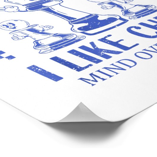 Poster Funny Apparently, I Like Chess  (Coin)