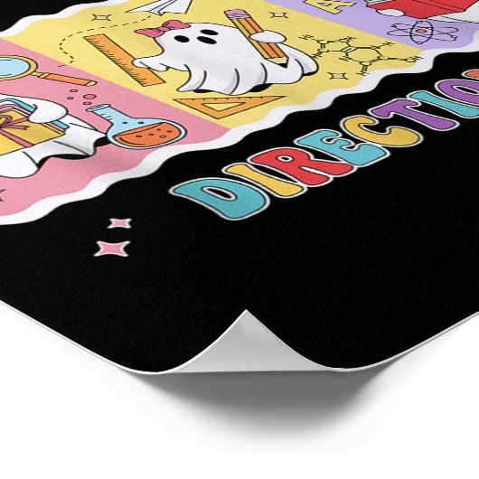 Poster Funny Are You Fall O Ween Directions Teacher Hallo (Coin)