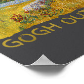 Poster Funny Artist Gogh Outside Starry Night Insrational (Coin)