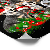 Poster Funny Australian Cattle Dog Dog Christmas Tree - B (Coin)