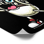Poster Funny Badminton Shuttle Player Design Men Women _8 (Coin)