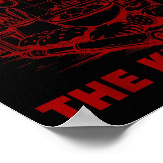 Poster Funny Baker Cook Chef Gift I'll Be In The Kitchen (Coin)