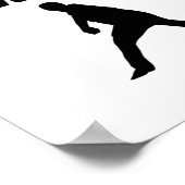 Poster Funny Baseball mode sur citation disant (Coin)