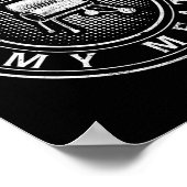 Poster Funny Bbq Pit Reverse Flow Smoker Accessory Grill  (Coin)