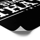 Poster Funny Bbq Shirt I'd Smoke That Meat Pitmaster Gril (Coin)