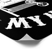 Poster Funny Bbq T Reverse Flow Smoker Accessory Dad Gril (Coin)