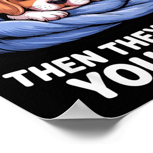 Poster Funny Beagle Design For Men Women Hound Beagle Dog (Coin)