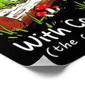 Poster Funny Bee My Valentines Day Beekeeper Couple Famil (Coin)