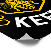 Poster Funny Beekeeper Shirt Men Women I Am A Keeper Beek (Coin)