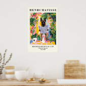 Poster Funny Belgian Malinois Art - Henri Matisse (Cuisine)