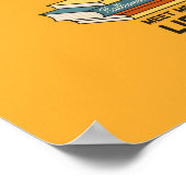 Poster Funny bibliothécaire enseignant amoureux de livre  (Coin)