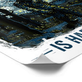 Poster Funny Bigfoot A Guy Like Me Is Hard To Forest Find (Coin)