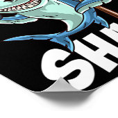 Poster Funny Billard Pool Shark Snooker Hall Joke Billi (Coin)