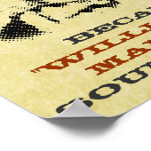 Poster Funny Billy l'affiche "Recherchée" de l'enfant (Coin)