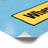 Poster Funny Binge Watchers et leur chien (Coin)