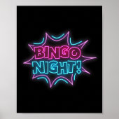Poster Funny Bingo King - Bingo Night (Devant)
