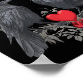 Poster Funny Black Bird F-caw-f Anti Valentines Day Singl (Coin)