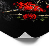 Poster Funny Black Bird F-caw-f Anti Valentines Day Singl (Coin)