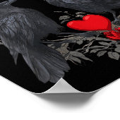 Poster Funny Black Bird F-caw-f Anti Valentines Day Singl (Coin)
