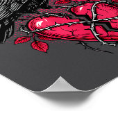 Poster Funny Black Bird F-caw-f Anti Valentines Day Singl (Coin)